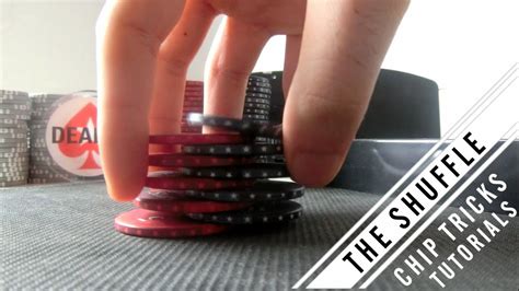 poker chips tricks shuffle